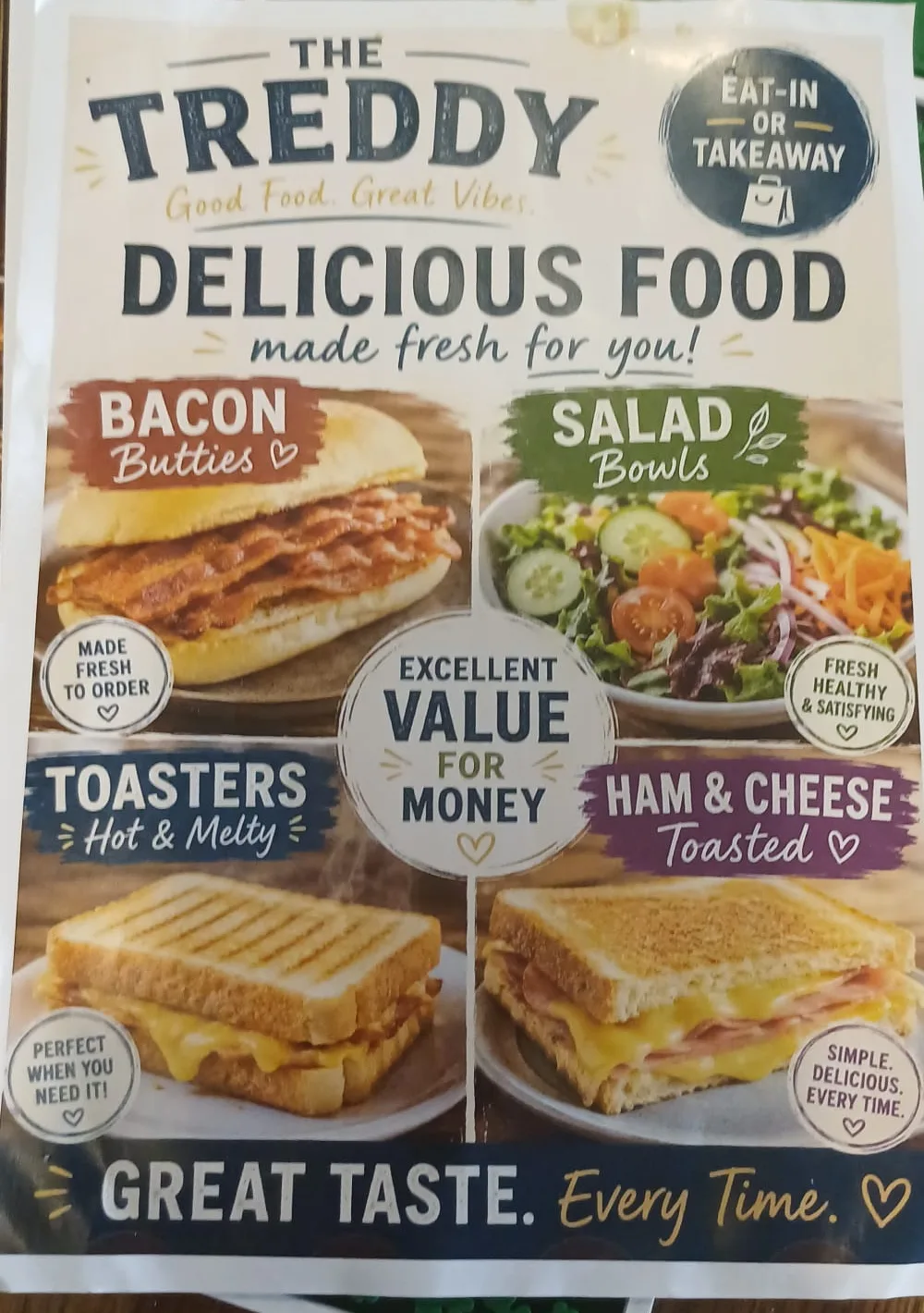 Made fresh for you