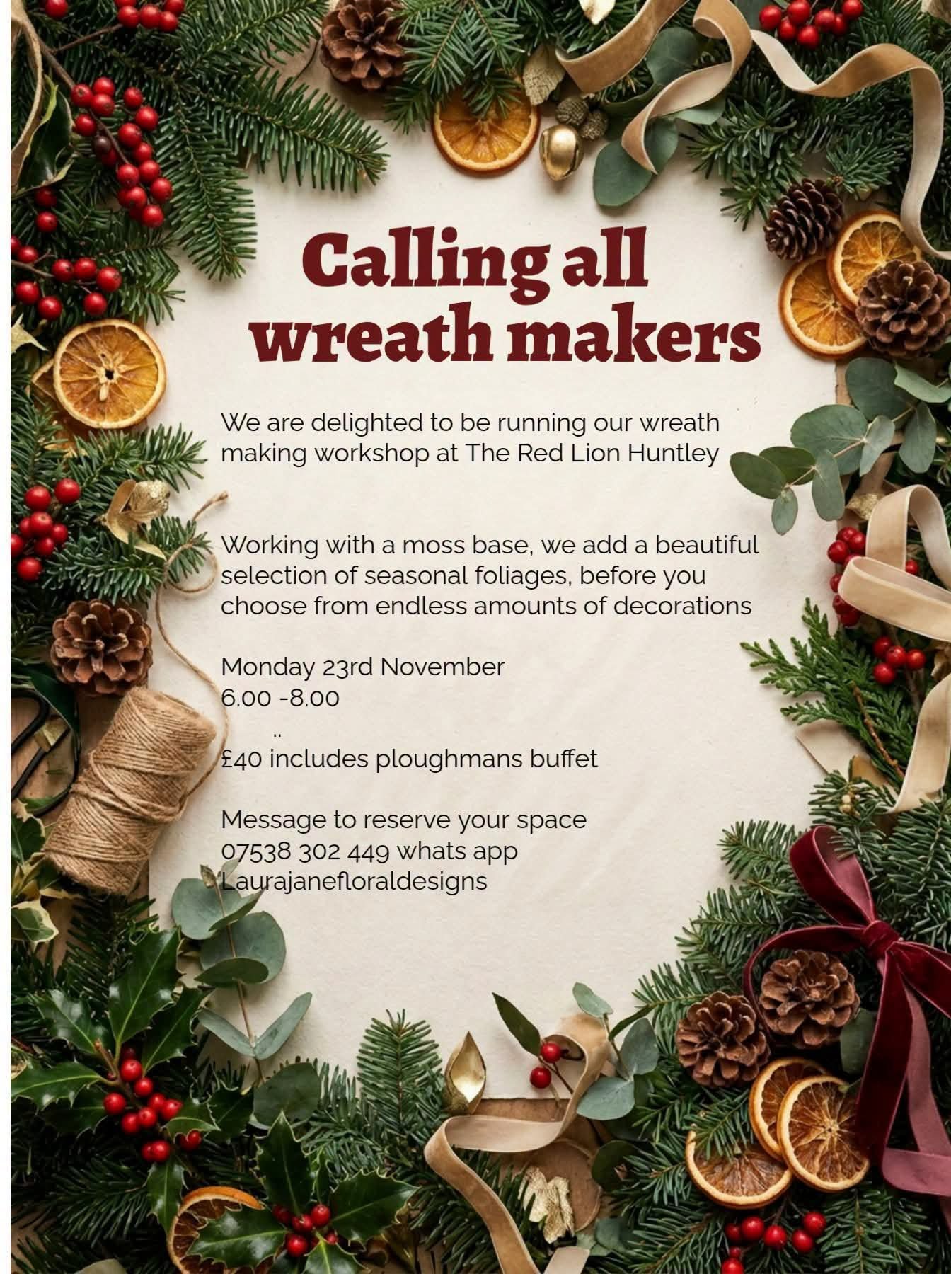 Calling all wreath makers